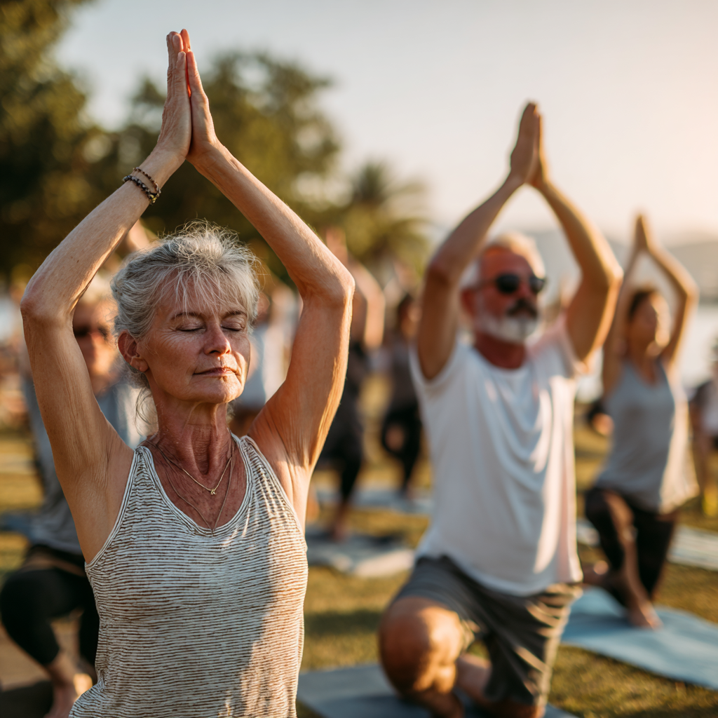 Спільнота LUMARÉ у практиці йоги